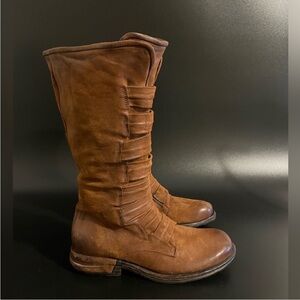 ⭐️ AS98 Brown Leather Women's Boots ⭐️